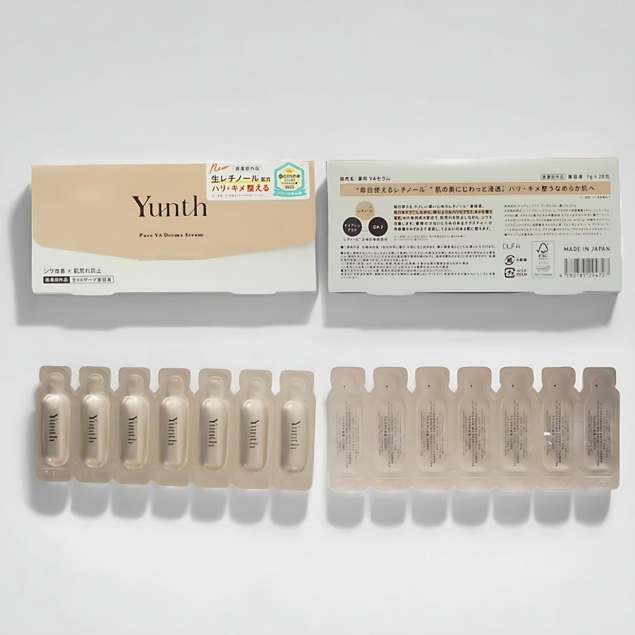 Yunth（ユンス） 生ビタミンC美容液 生VAダーマ美容液 1ml×28包 医薬部