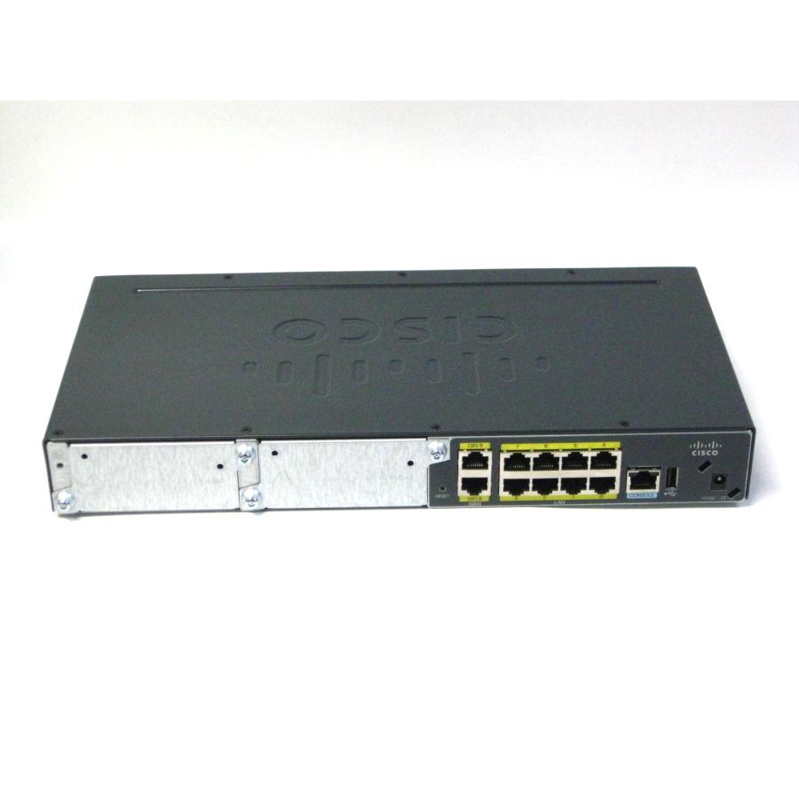 ▽Cisco C841M-8X-JAIS/K9 V01 10ポート 800Mシリーズ サービス統合型