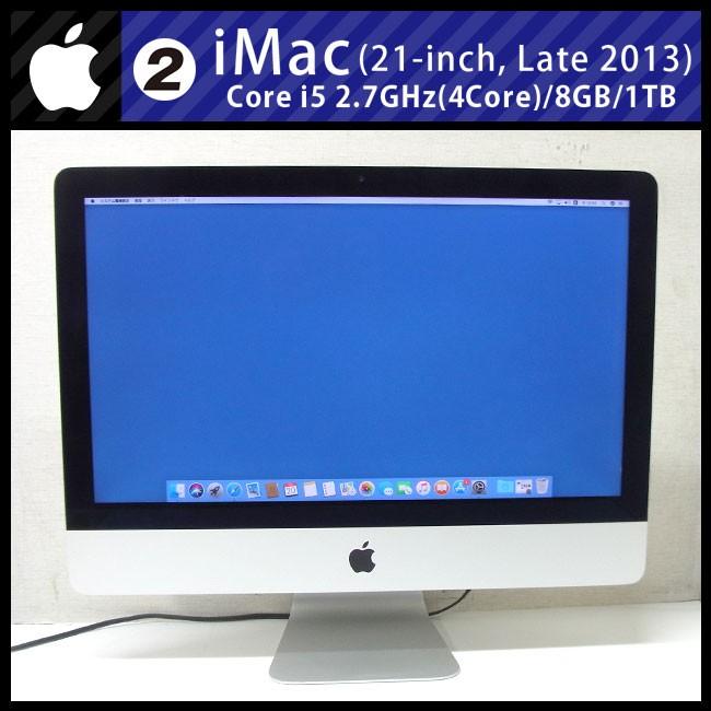 iMac（Apple） ☆iMac 21.5インチ Late 2013・クアッドコアIntel Core