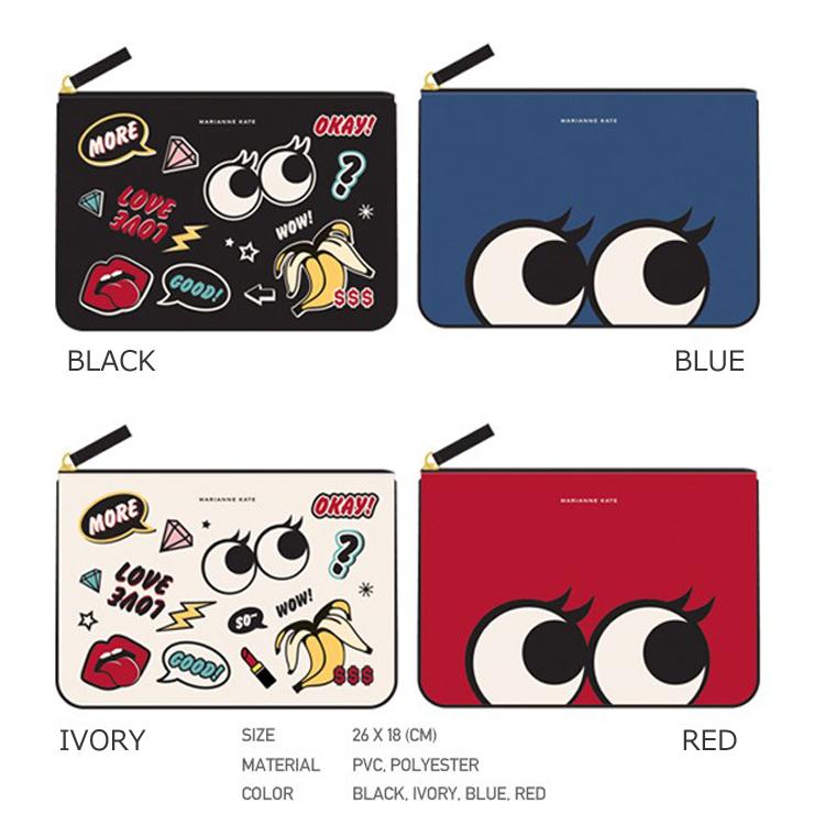 MARIANNE KATE マリアンケイト スタイルクラッチバッグ. 小物入れ 化粧