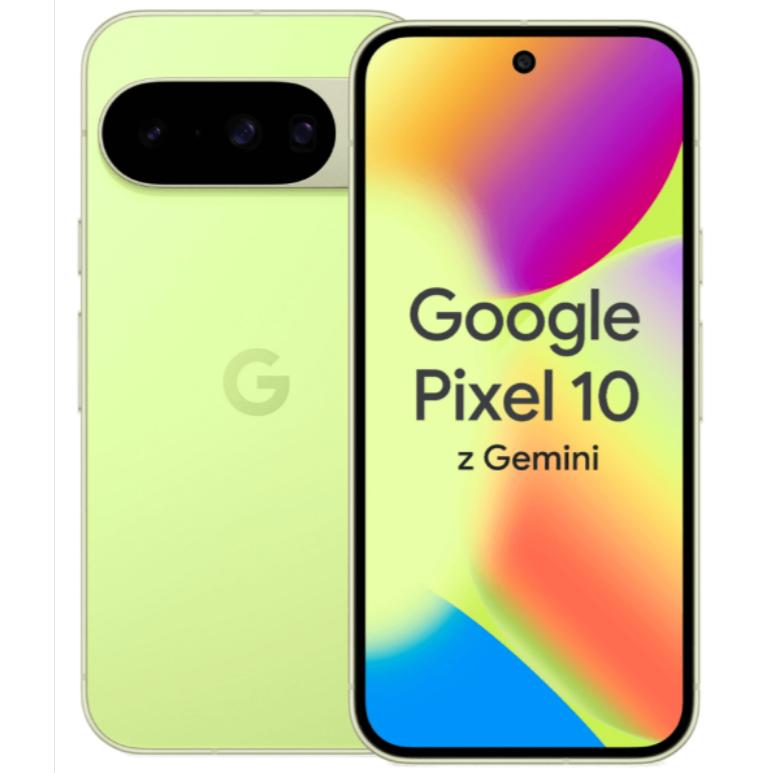 Google Pixel 10 Single SIM + eSIM 128GB 5G イエロー レモングラス