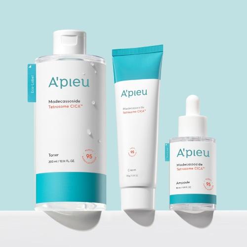 A'pieu（アピュー） A'pieu公式 テトラソーム CICA化粧水 300mL 韓国