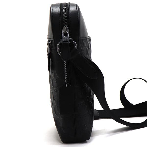 COACH（コーチ） ショルダーバッグ メンズ シグネチャー ブラック 4009