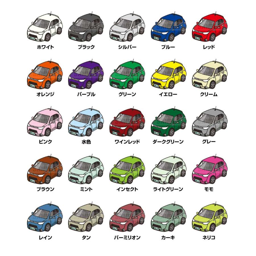 MKJP イラストA5 フレーム付き ミツビシ アウトランダー PHEV GG2W