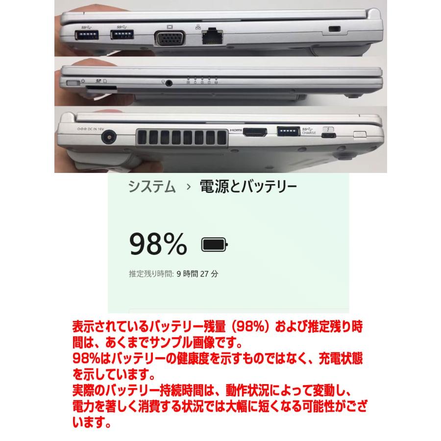 Let's note レッツノート CF-SV8 i5-8265U/8365U/メモリ8GB/SSD:256GB