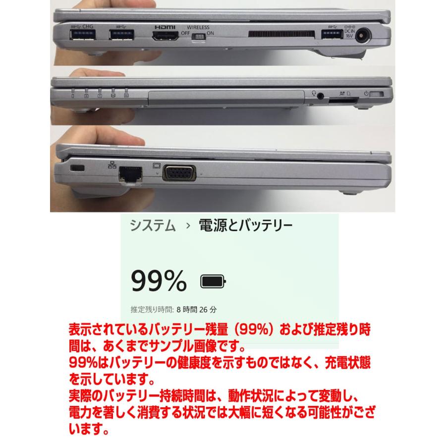 Let's note Panasonic ノートPC CF-SZ6 レッツノート i5第7世代-7200U