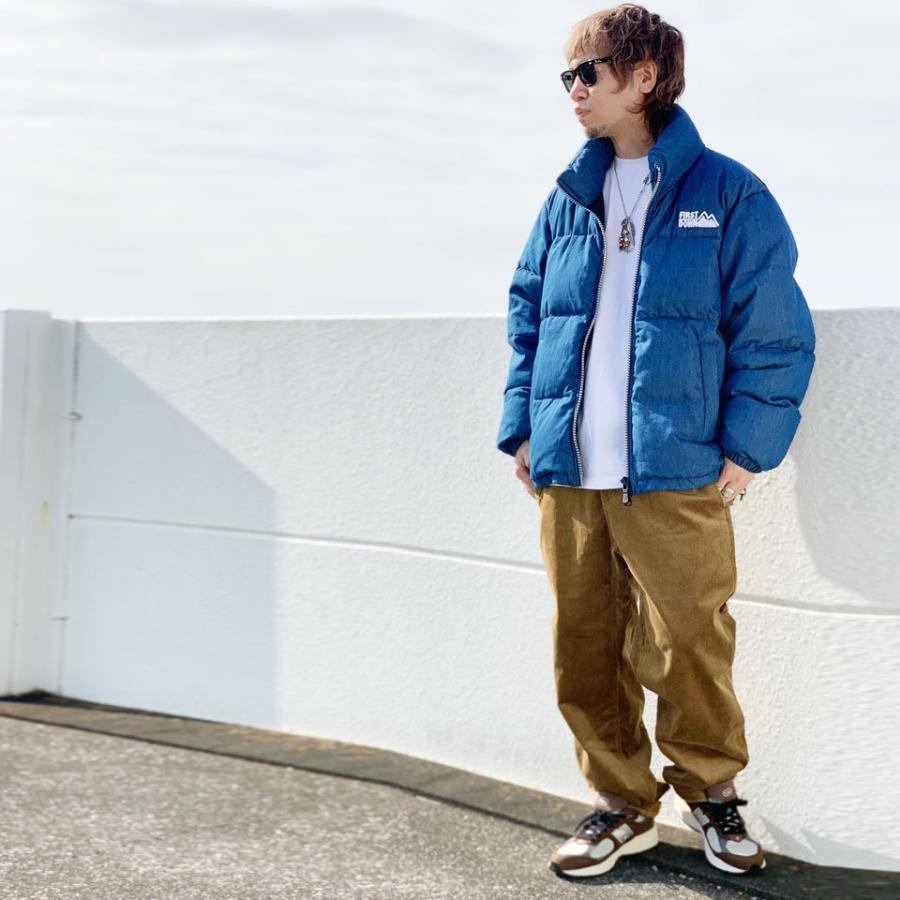FIRST DOWN（ファーストダウン） デニムダウンジャケット DENIM BUBBLE