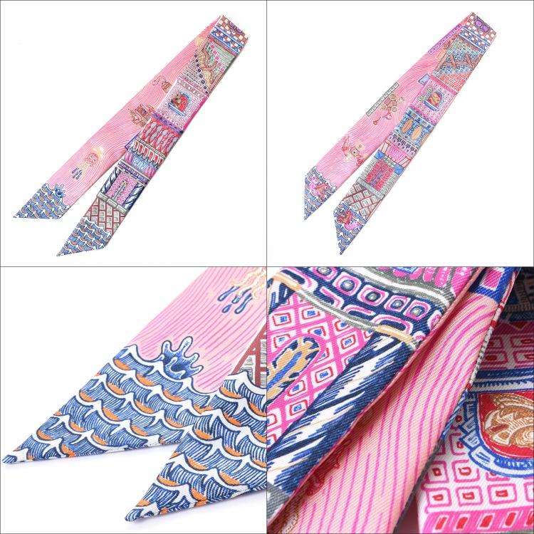 HERMES（エルメス） [化粧箱付属] ツイリー スカーフ 高級 シルク