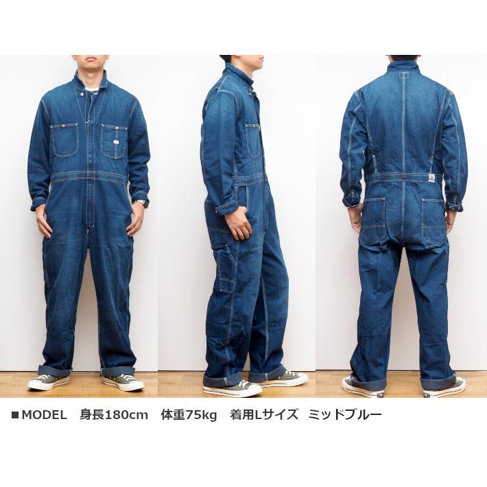 Lee（リー） ツナギ オールインワン UNION ALL デニム ヒッコリー