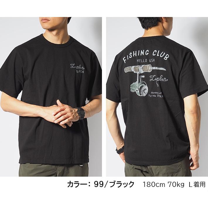 LUMBER セール ランバー Tシャツ 半袖 フィッシングリール (251575