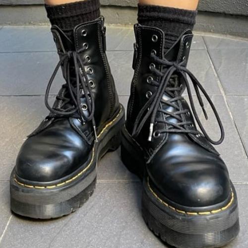 Dr.Martens（ドクターマーチン） ジェイドン ブラック 8ホール ブーツ