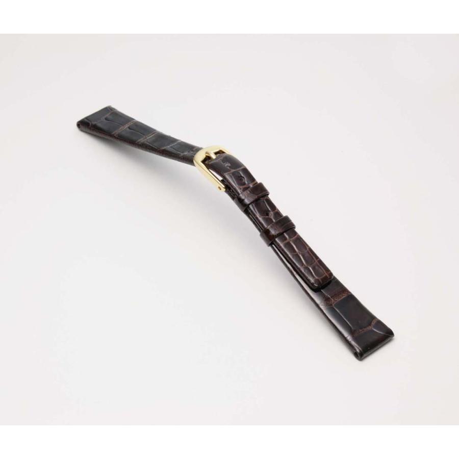 BAMBI（バンビ） クロコダイル ツヤあり 時計ベルト 20mm 19mm 18mm