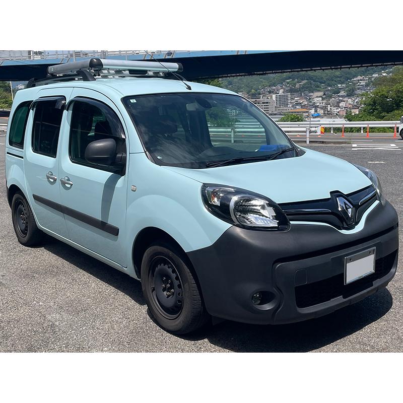 ルノー カングー 2 デカングー ドアバイザー ビッグ ワイド 前後セット