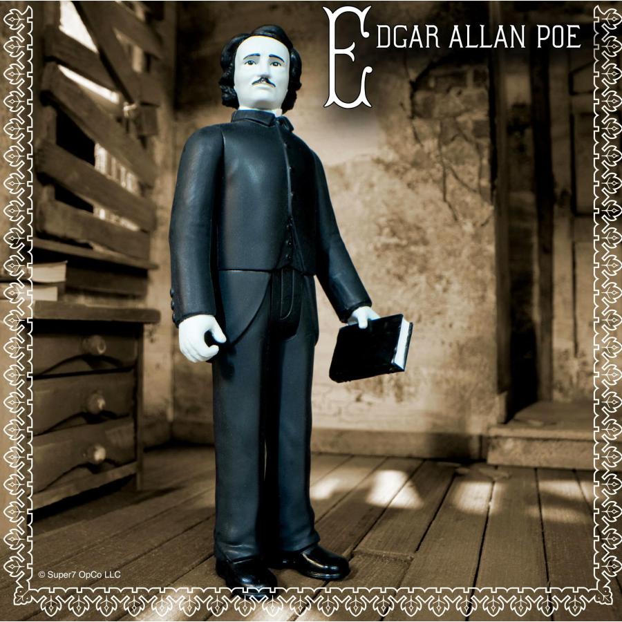 エドガー アラン ポー フィギュア EDGAR ALLAN POE REACTION FIGURES