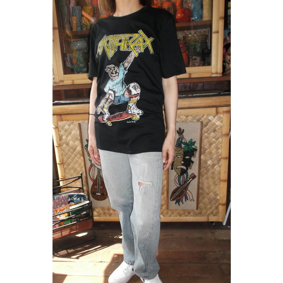 アンスラックス Tシャツ ANTHRAX SPREADING SKATER NOTMAN 正規品