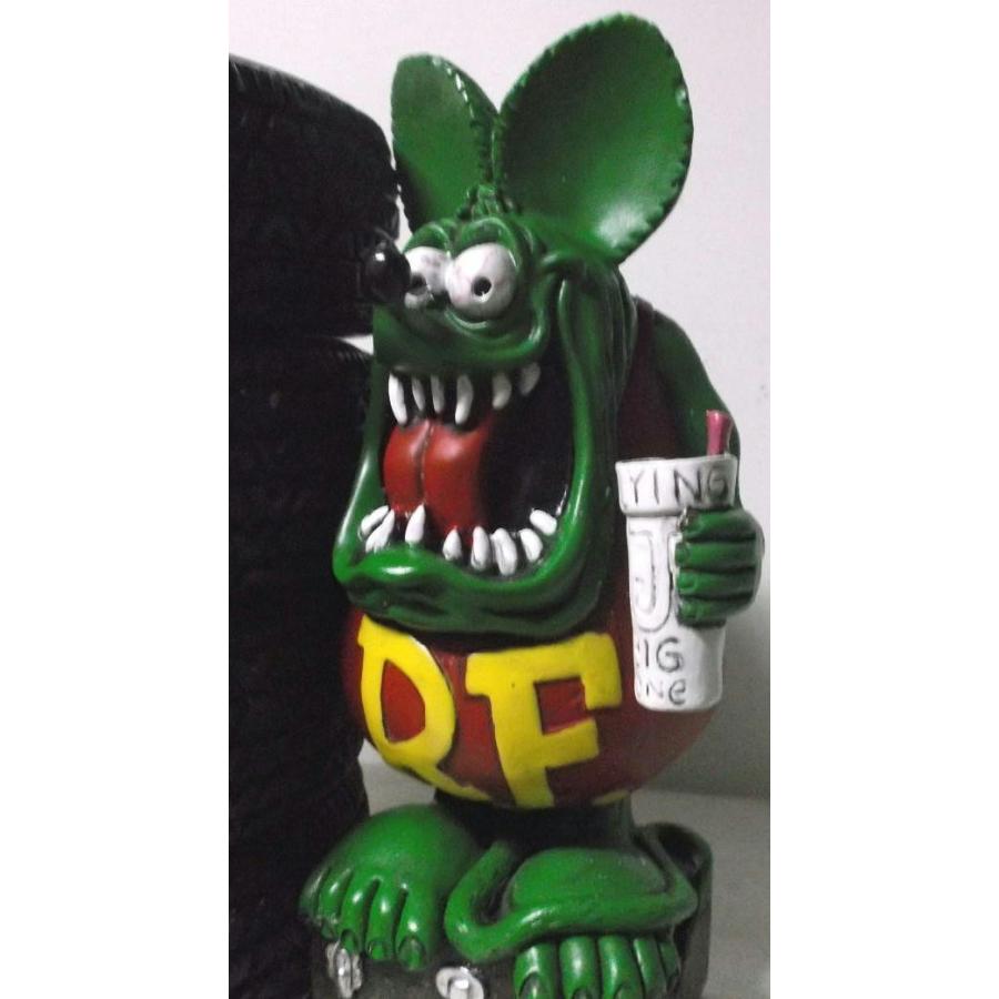 RAT FINK（ラットフィンク） タイヤ ペン スタンド スタチュー 正規品