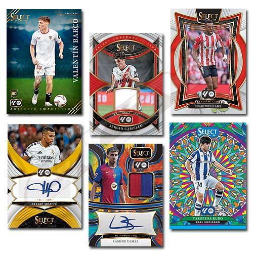 予約WUS01】PANINI SELECT LA LIGA 24-25 SOCCER HOBBY ボックス販売