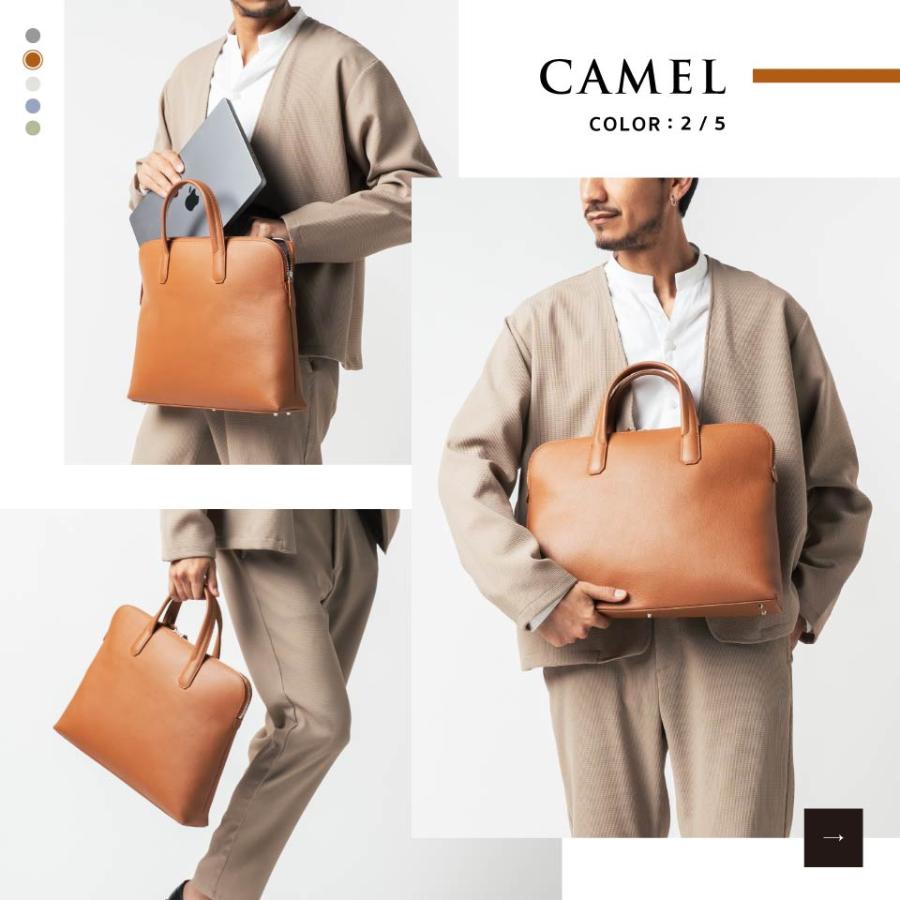 MURA（ムラ） ブリーフケース メンズ 本革 a4 ブランド 薄型 軽量