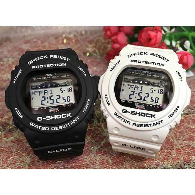 恋人たちのGショック ペアウオッチ G-SHOCK G-LIDE カシオ ホワイト