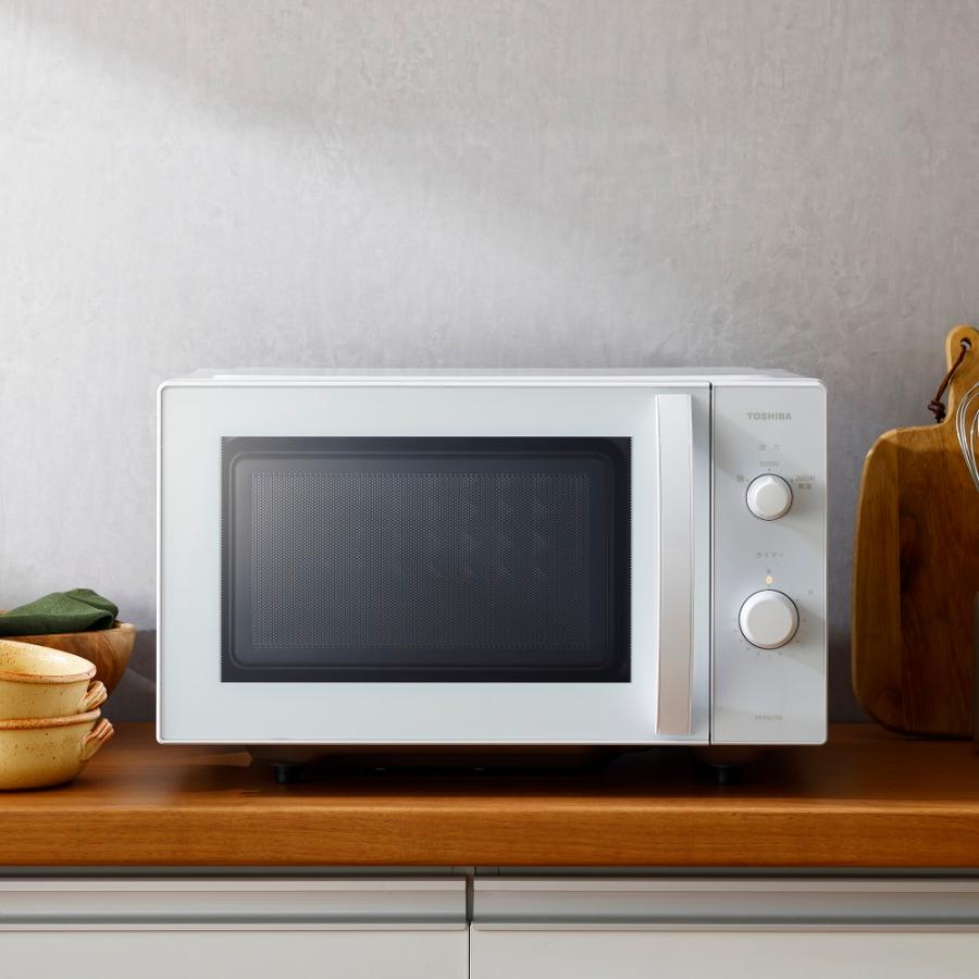 TOSHIBA（東芝） ER-NS170A(W) セミマットホワイト 単機能レンジ