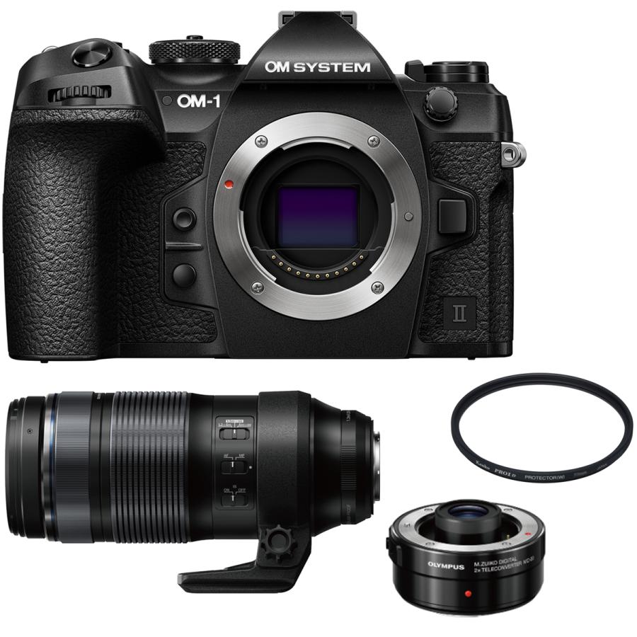 OM SYSTEM オーエムシステム OM-1 Mark II ボディー＋M.ZUIKO DIGITAL