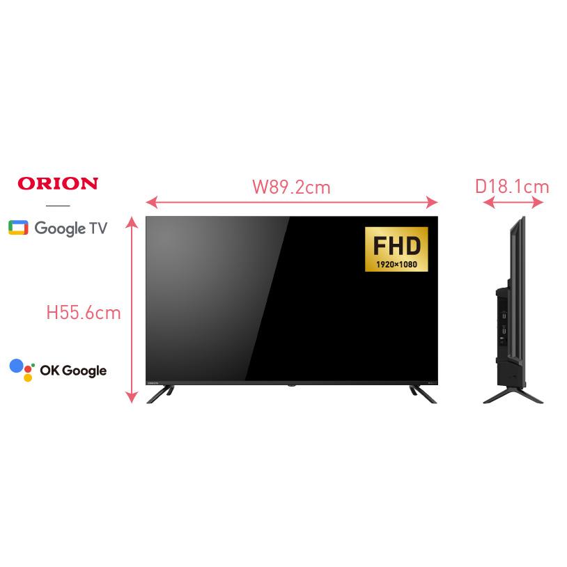 ORION オリオン OLS40WD10C 40V型 フルハイビジョン GoogleTV搭載