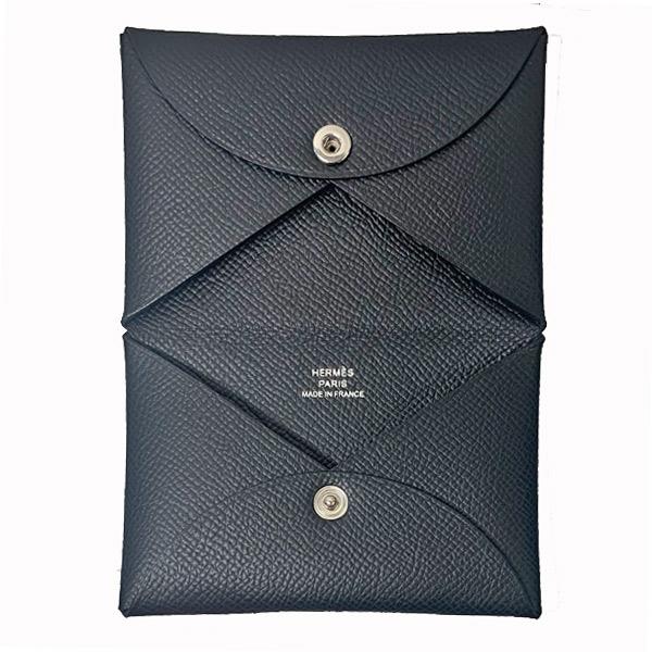 HERMES（エルメス） ≪ 新品 ≫ カードケース カルヴィ ノワール
