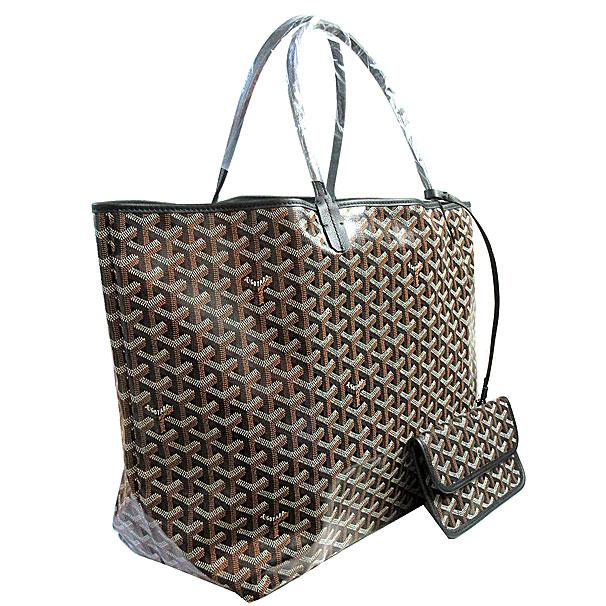 ≪ 新品 ≫ GOYARD ゴヤールサンルイ GM 黒 ブラック トート バッグ ST