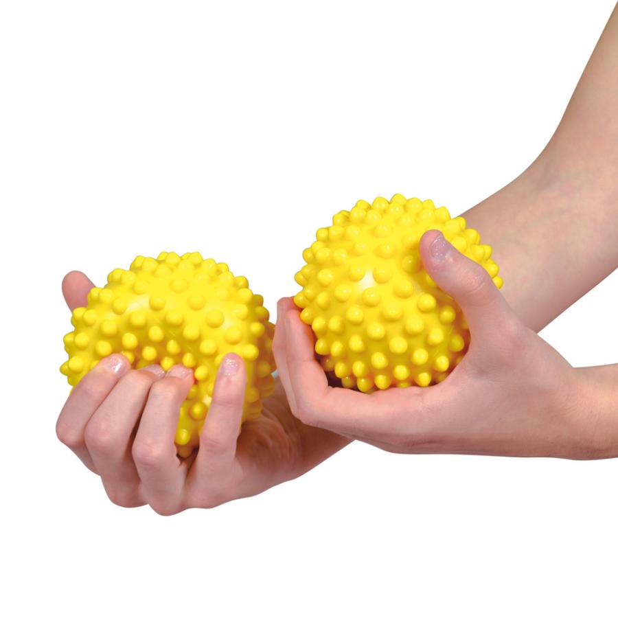 触覚ボール(2個セット) 10cm gymnic 日本Gボール協会認定ボール