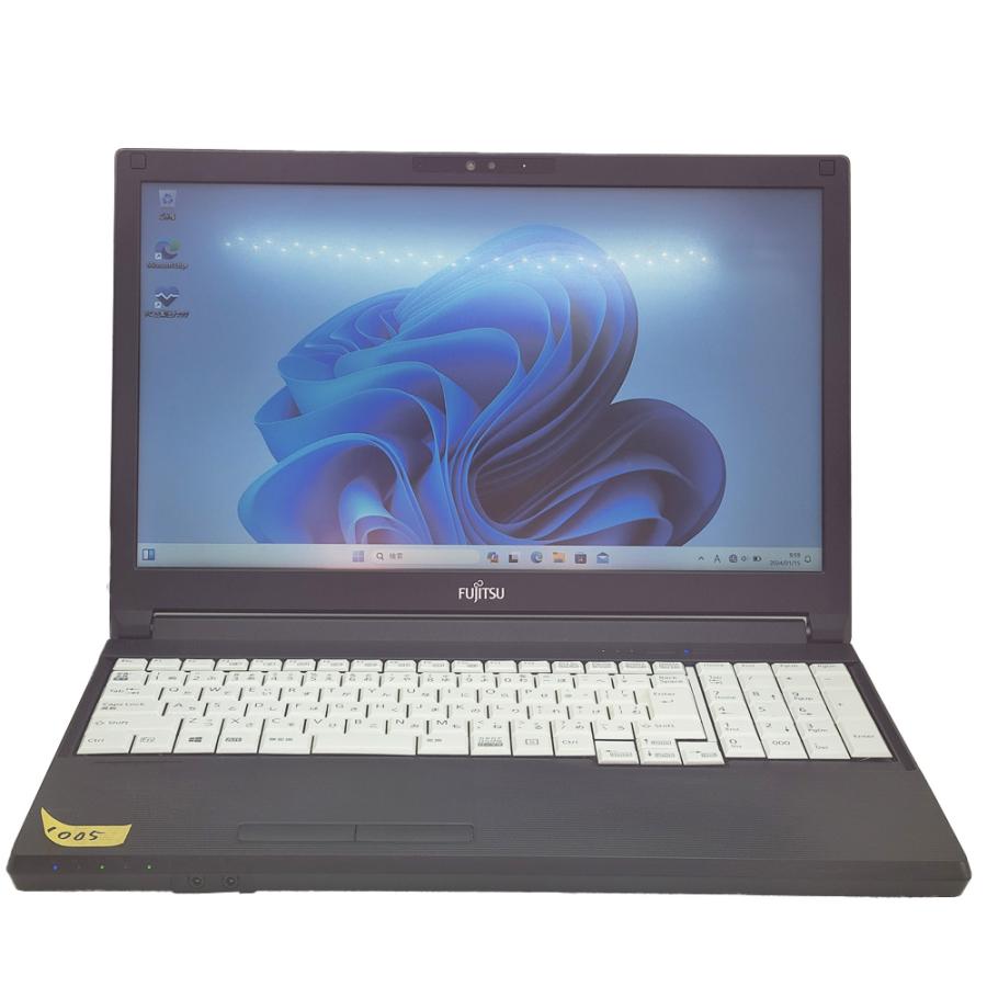 LIFEBOOK A 富士通 FMV A579/B Windows11 Pro 64bit メモリ4GB SS256GB