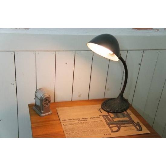 アメリカ ヴィンテージ 工業系 ALADDIN社製 卓上 ライト グースネック