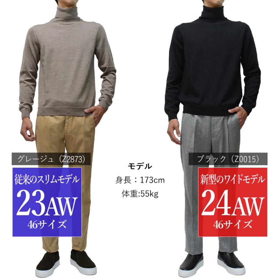 ZANONE（ザノーネ） ＜選べる2シルエット＞ 秋冬春 タートルネック 12