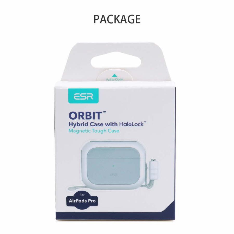 AirPods Pro 2 ハードケース MagSafe充電対応ハイブリッドケース ORBIT