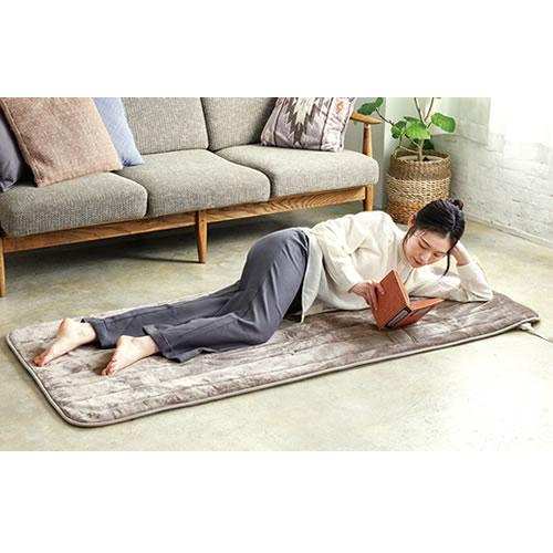 広電（KODEN） VWR181H-MM 電気敷き毛布 洗えるらく寝ぼう モカ 約180