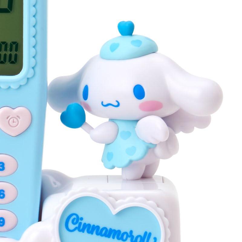 ラッピング対応 サンリオ ガラケー形置き時計 シナモロール : トイズ