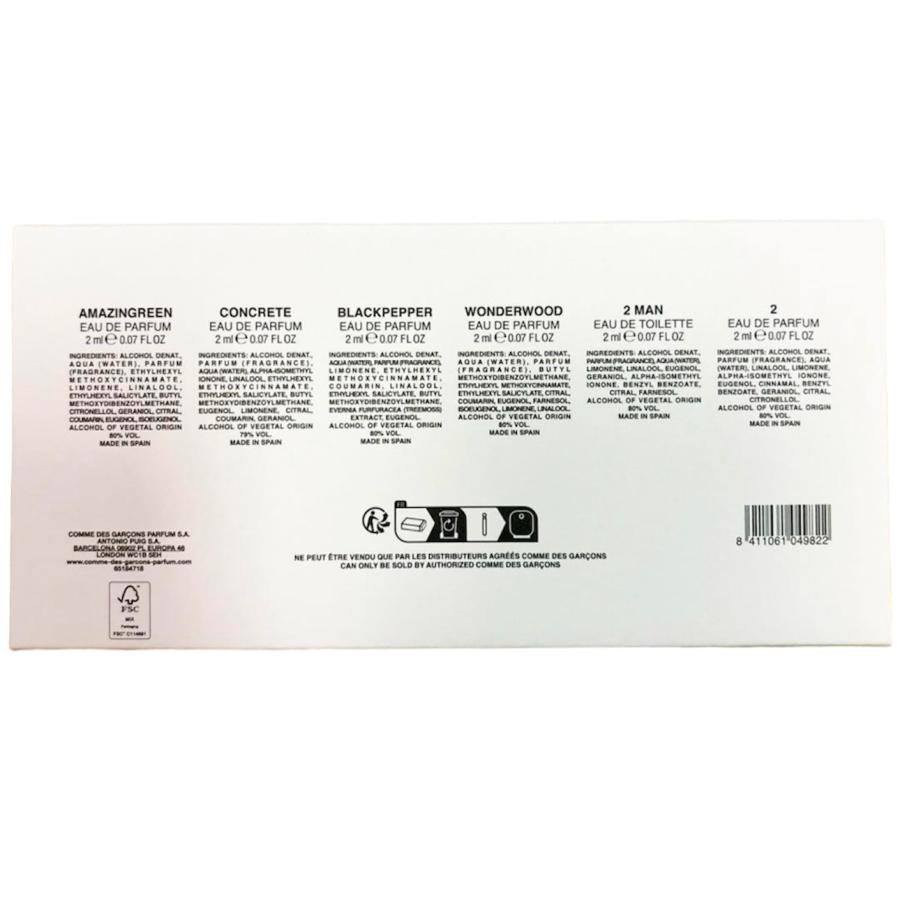 COMME des GARCONS PARFUMS コムデギャルソン 香水 6点セット ユニ