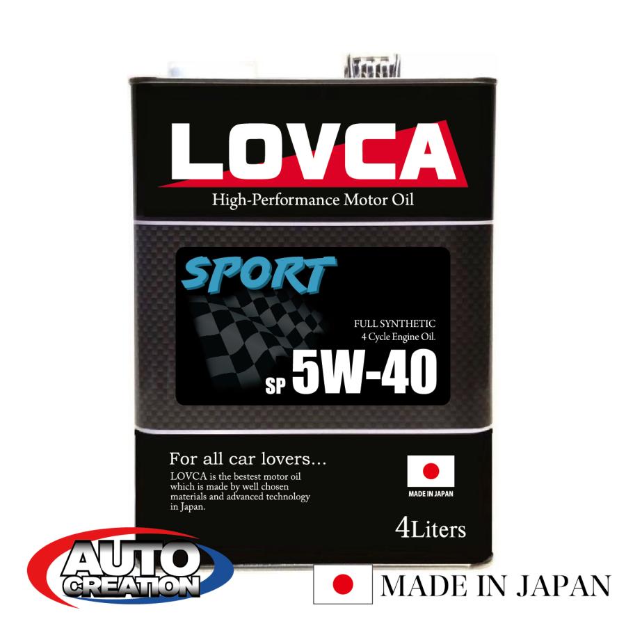 ラブカオイルLOVCA Sport 5w-40 新中古品