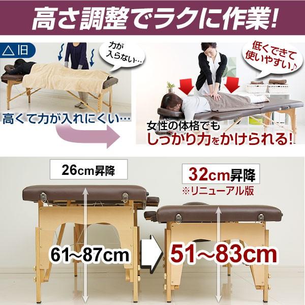 LOWYA（ロウヤ） マッサージベッド エステベッド 折りたたみベッド