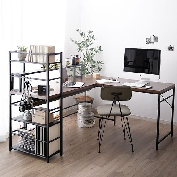 LOWYA（ロウヤ） パソコンデスク L字型 l字 PCデスク ワークデスク