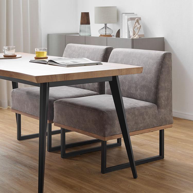 LOWYA（ロウヤ） ダイニング ダイニングソファ 1人掛け 2脚セット 異