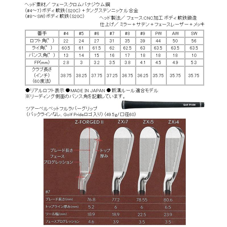SRIXON レフティ スリクソン ZXi-5 アイアン 単品販売 5番/6番/7番/8番