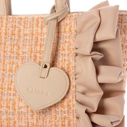 DIANA（ダイアナ） フリルミニBAG （オレンジ生地） : ブランド公式