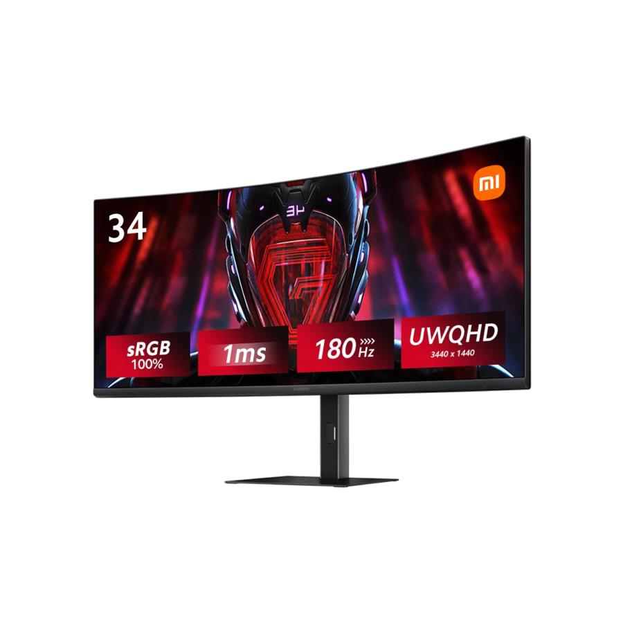 Xiaomi 曲面 ゲーミングモニター G34WQi 34インチ UWQHD超ワイド