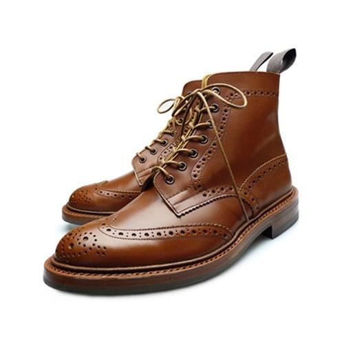 Tricker's（トリッカーズ） カントリーブーツ ウイングチップブーツ