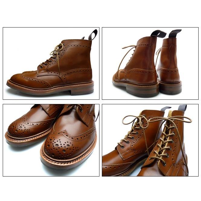 Tricker's（トリッカーズ） カントリーブーツ ウイングチップブーツ