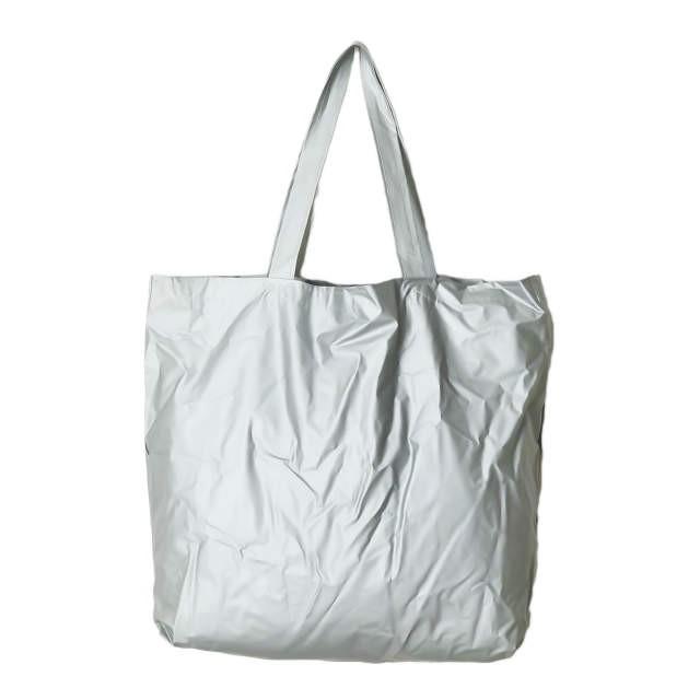 プラダスポーツ PRADA SPORT ナイロントートバッグ グレー ショッパー