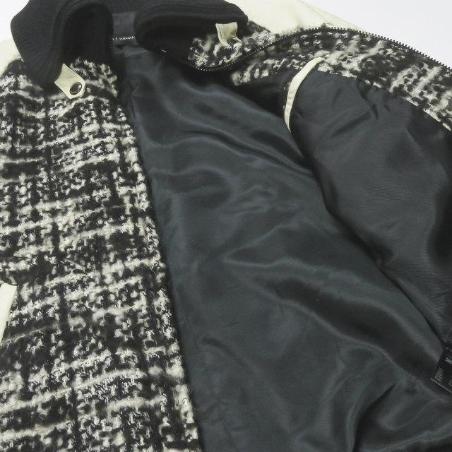 ウノピュウノウグァーレトレ 1piu1uguale3 日本製 TWEED DONKEY ZIP