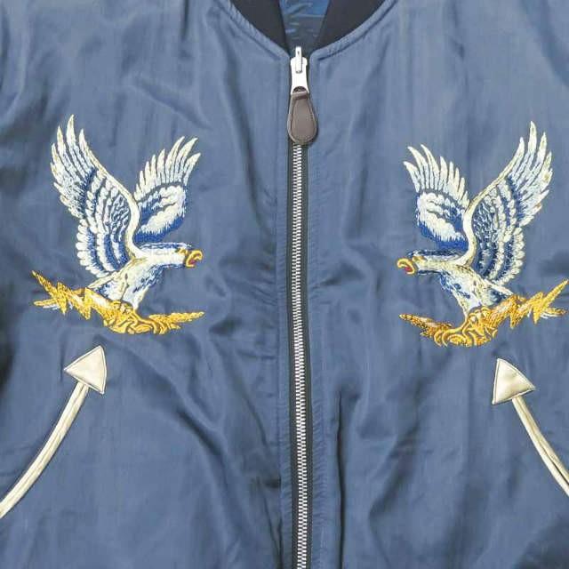 ダブルアールエル RRL REVERSIBLE SOUVENIR JACKET リバーシブル