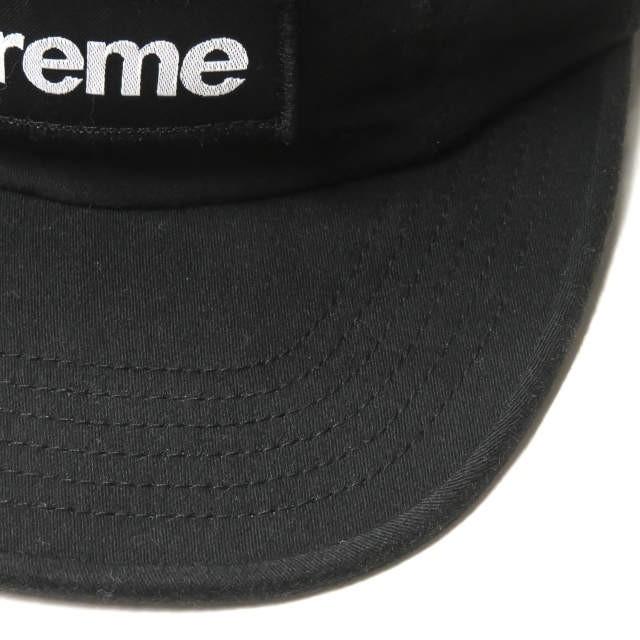 シュプリーム Supreme アメリカ製 NYCO Twill Camp Cap コットンツイル