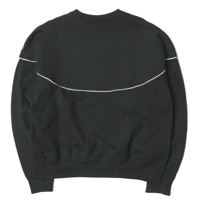 シーイー C.E 日本製 WHITE LINE CREW NECK SWEAT ホワイトライン